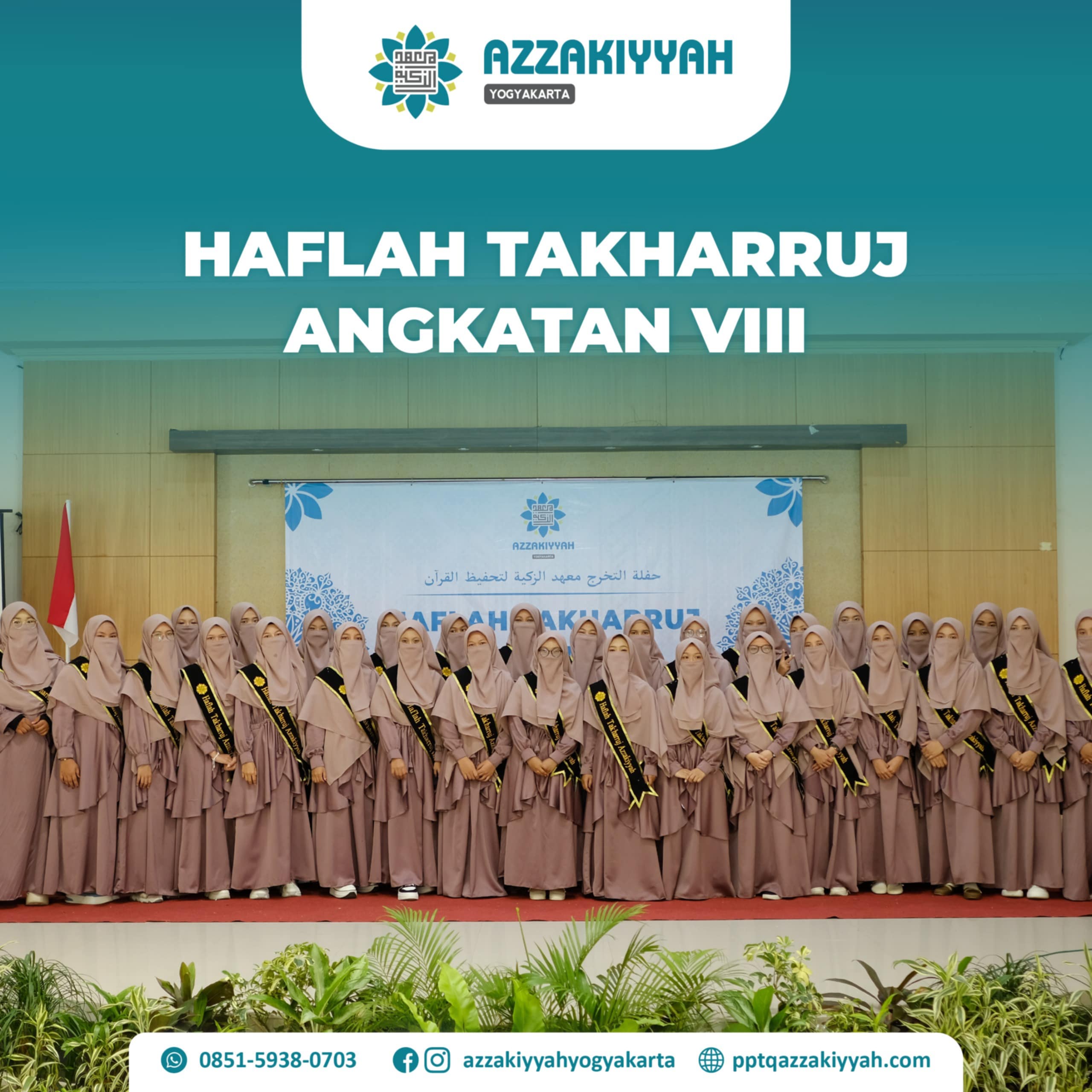 Wisuda Tahfidz Azzakiyyah Yogyakarta